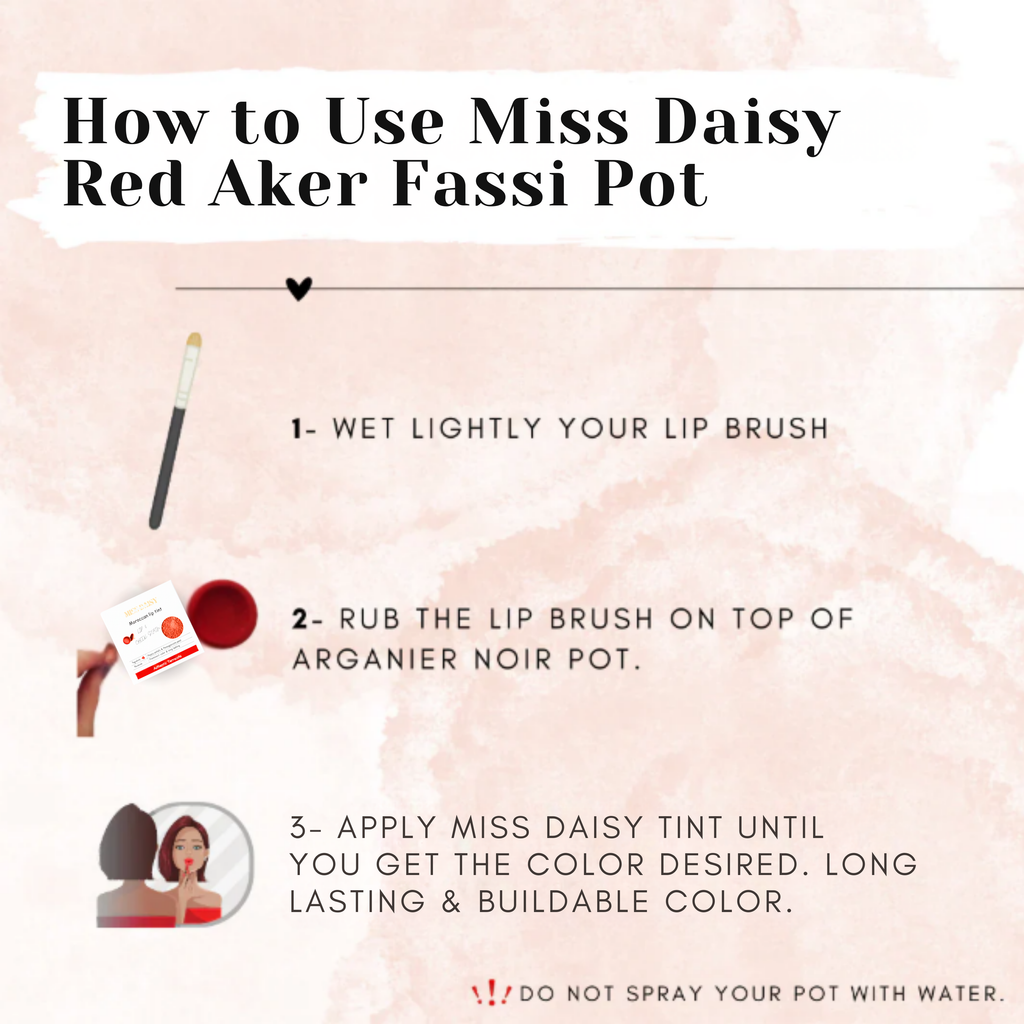 Aker Fassi Moroccan Lip and Cheek Clay Pot