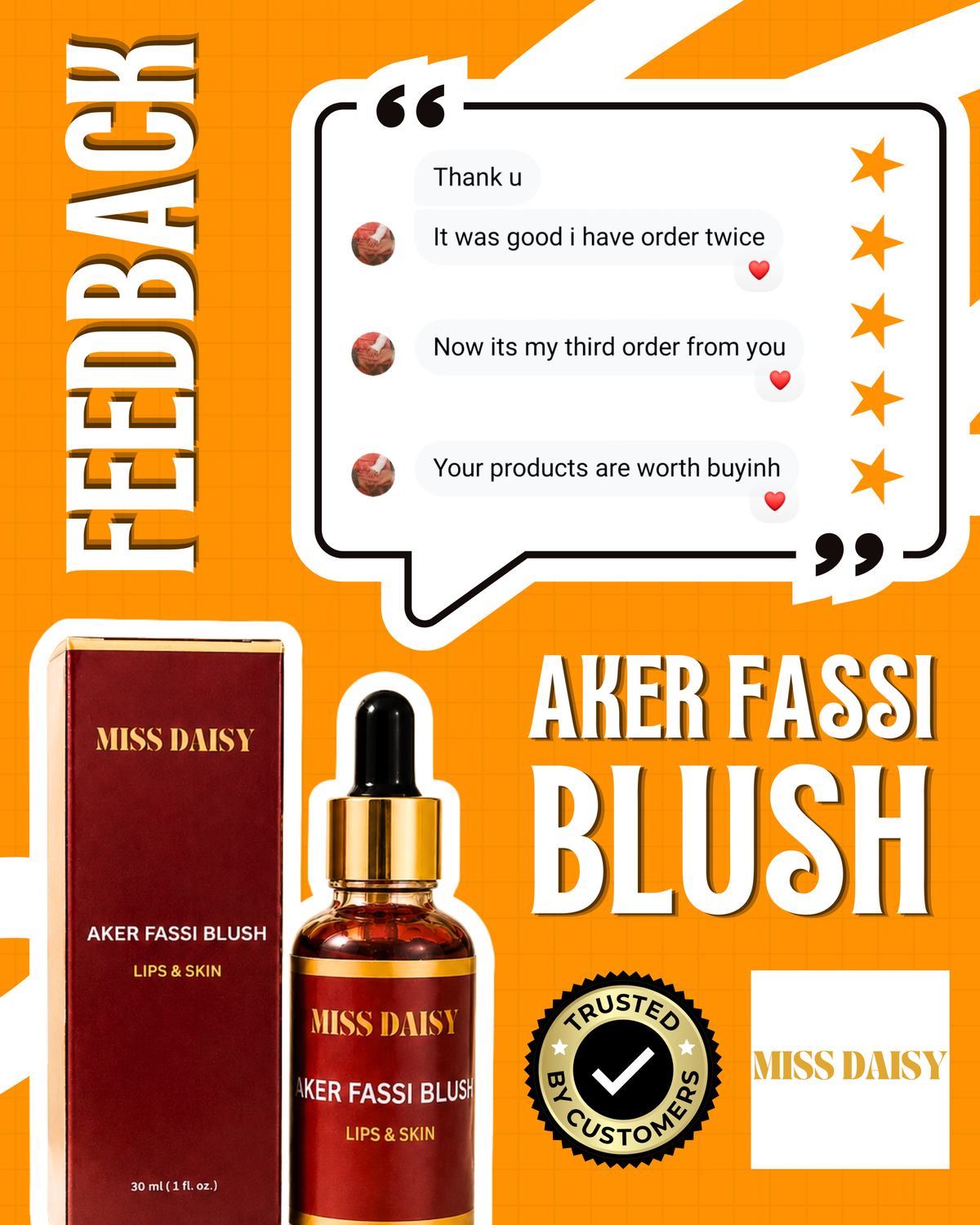 Aker Fassi Blush | Natural Lip & Skin Tint