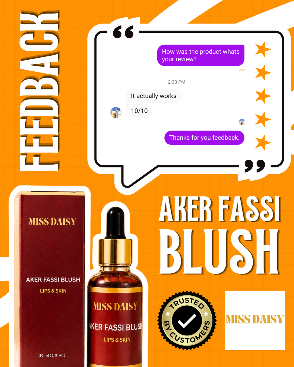 Aker Fassi Blush | Natural Lip & Skin Tint