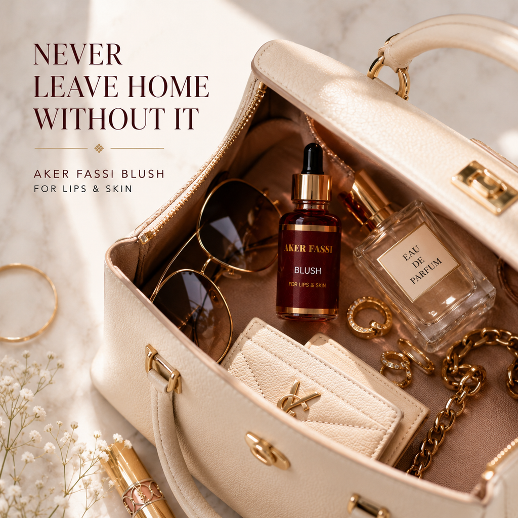 Aker Fassi Blush | Natural Lip & Cheek Tint for Lips & Skin