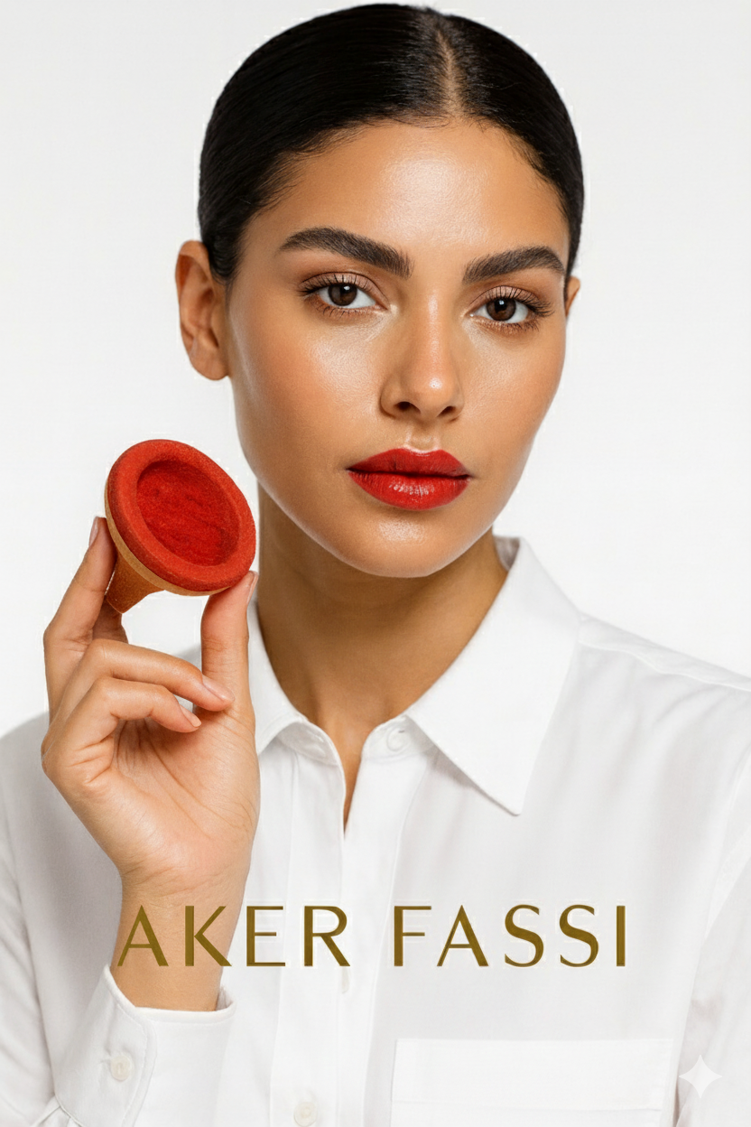 Aker Fassi Moroccan Lip and Cheek Clay Pot